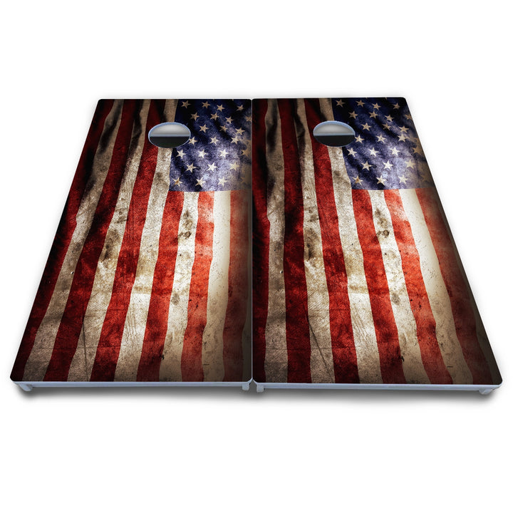 American Flag Cornhole Boards - All Weather Series