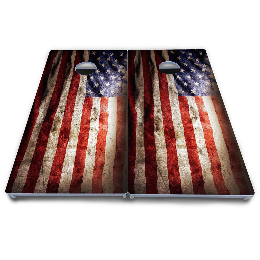 American Flag Cornhole Boards - All Weather Series