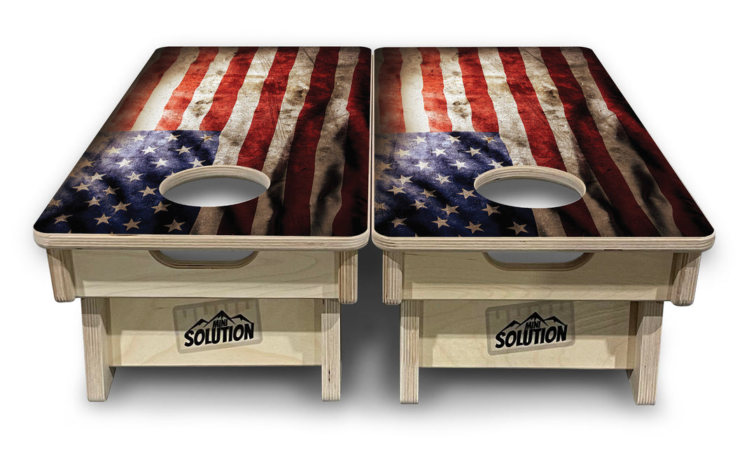 Mini Cornhole Boards - American Flag589