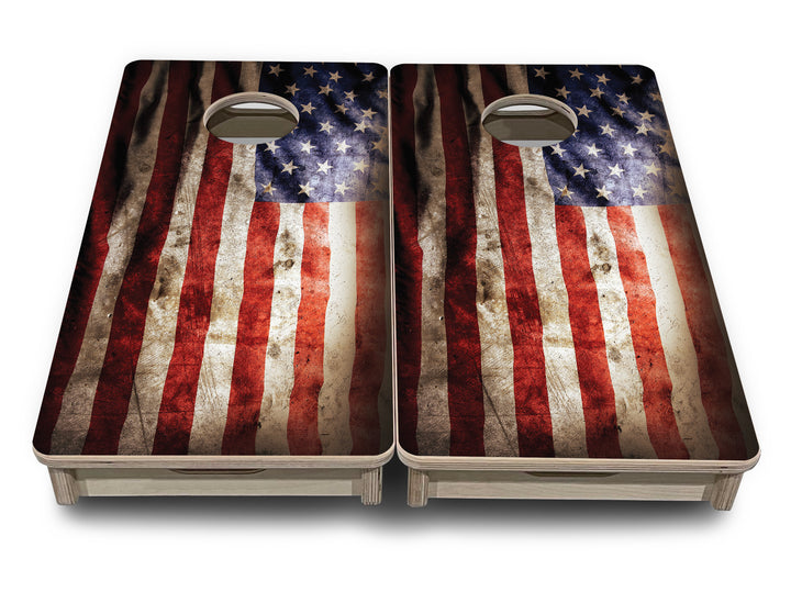 Mini Cornhole Boards - American Flag589
