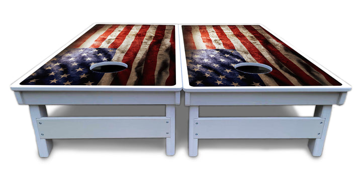 American Flag589 Cornhole Boards - All Weather Series