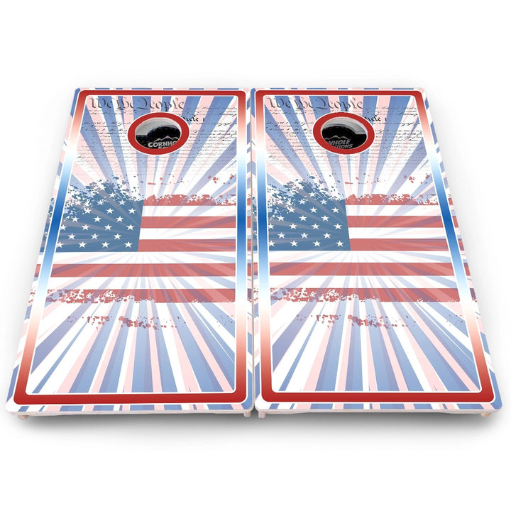 Stars & Stripes Collection Cornhole Boards – Pro Lite or Pro Elite