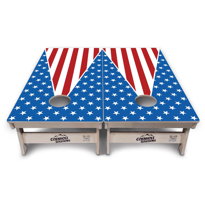 Stars & Stripes Collection Cornhole Boards – Tournament Series