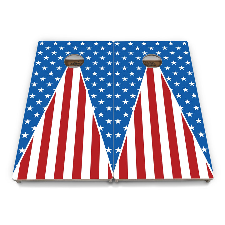 Stars & Stripes Collection Cornhole Boards – Tournament Series