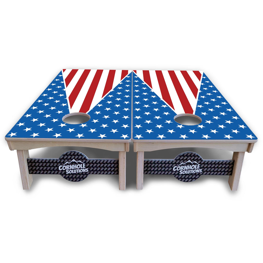 Stars & Stripes Collection Cornhole Boards – Pro Lite or Pro Elite