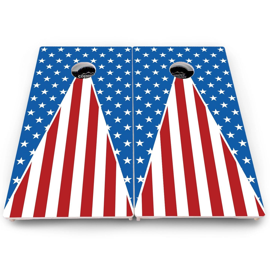 Stars & Stripes Collection Cornhole Boards – Pro Lite or Pro Elite