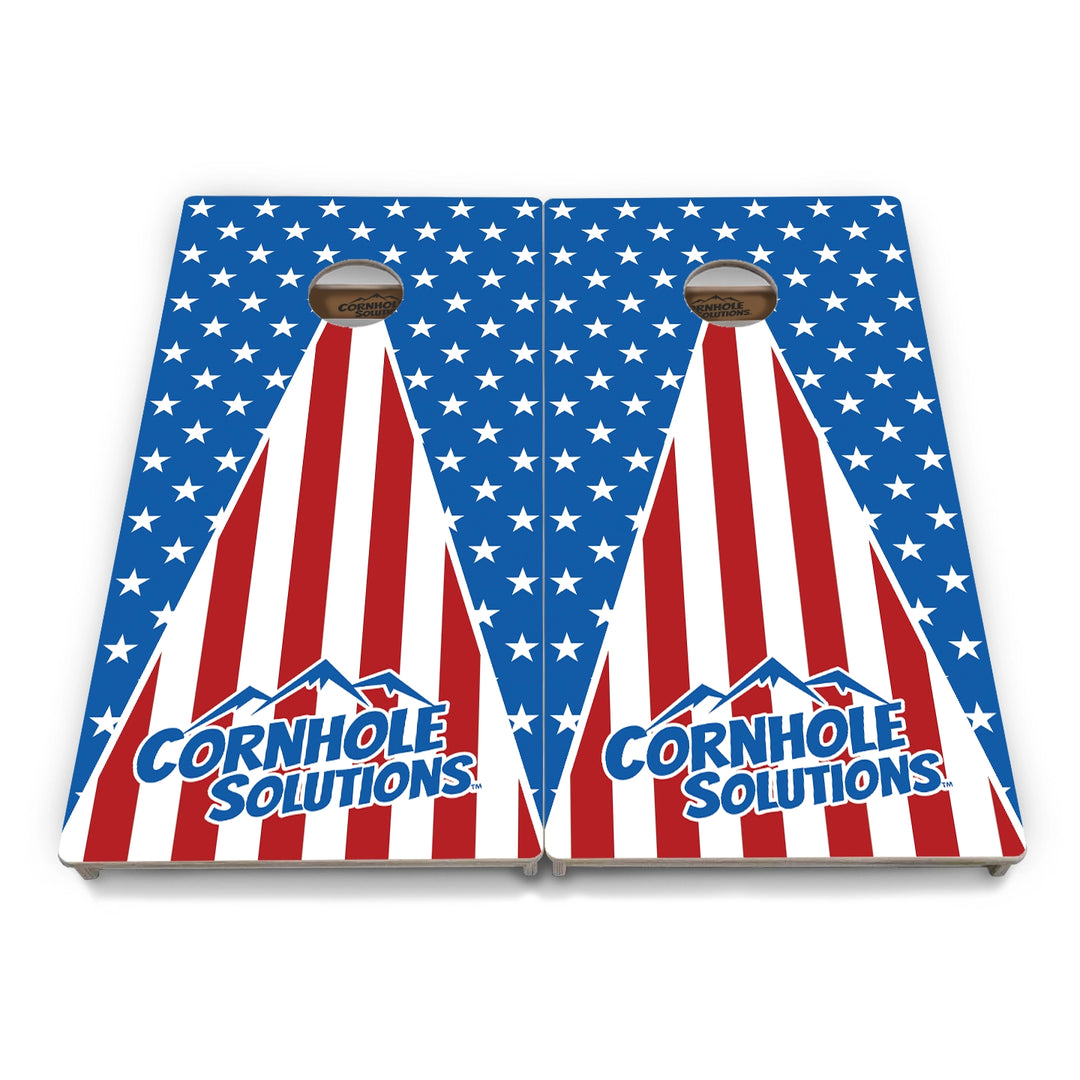 Stars & Stripes Collection Cornhole Boards – Tournament Series