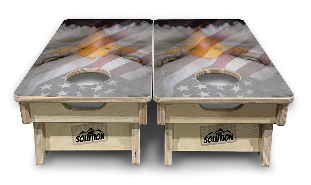 Freedom Eagle - Mini or Vacation Size Cornhole Boards