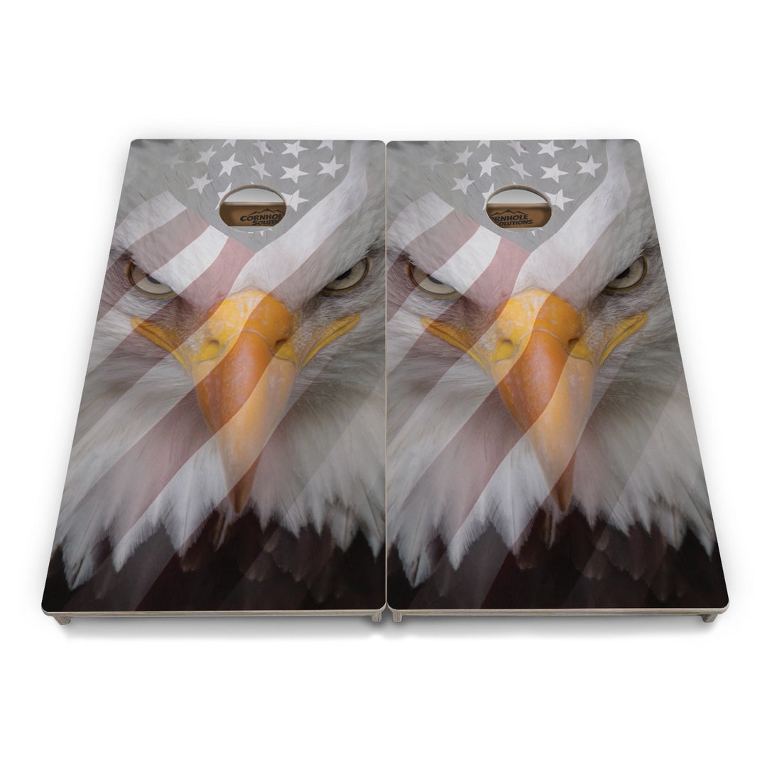 Eagle Flag Collection Cornhole Boards – Tournament Series