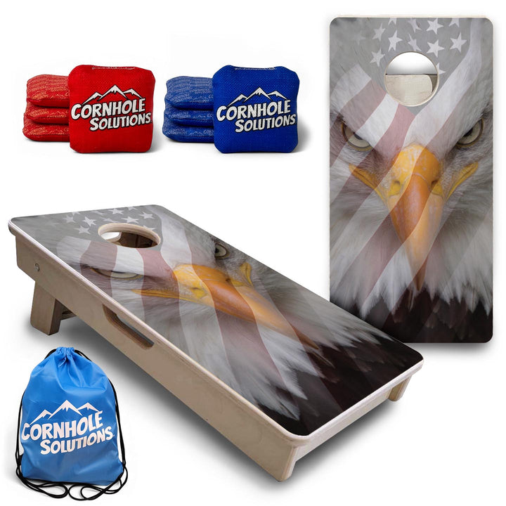 Freedom Eagle - Mini or Vacation Size Cornhole Boards