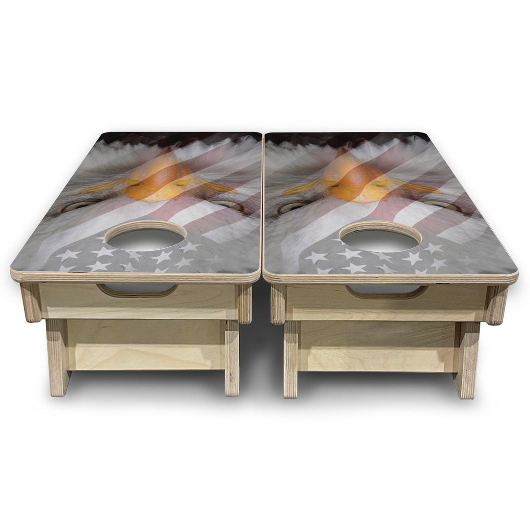 Freedom Eagle - Mini or Vacation Size Cornhole Boards