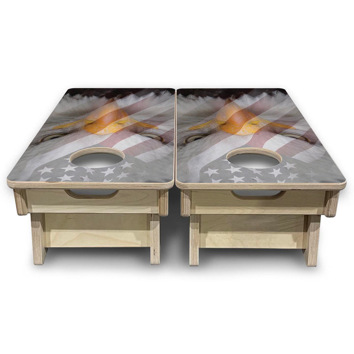Freedom Eagle - Mini or Vacation Size Cornhole Boards