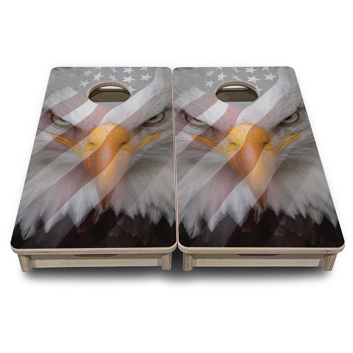 Freedom Eagle - Mini or Vacation Size Cornhole Boards