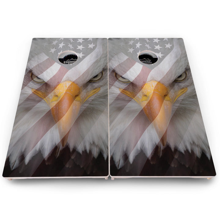 Eagle Flag Cornhole Boards – Pro Lite or Pro Elite