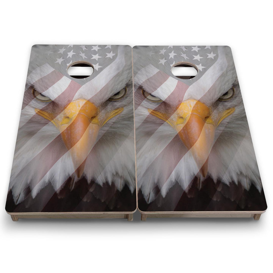 Freedom Eagle - Mini or Vacation Size Cornhole Boards