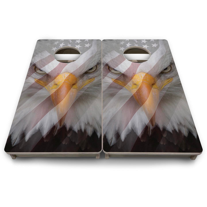 Freedom Eagle - Mini or Vacation Size Cornhole Boards