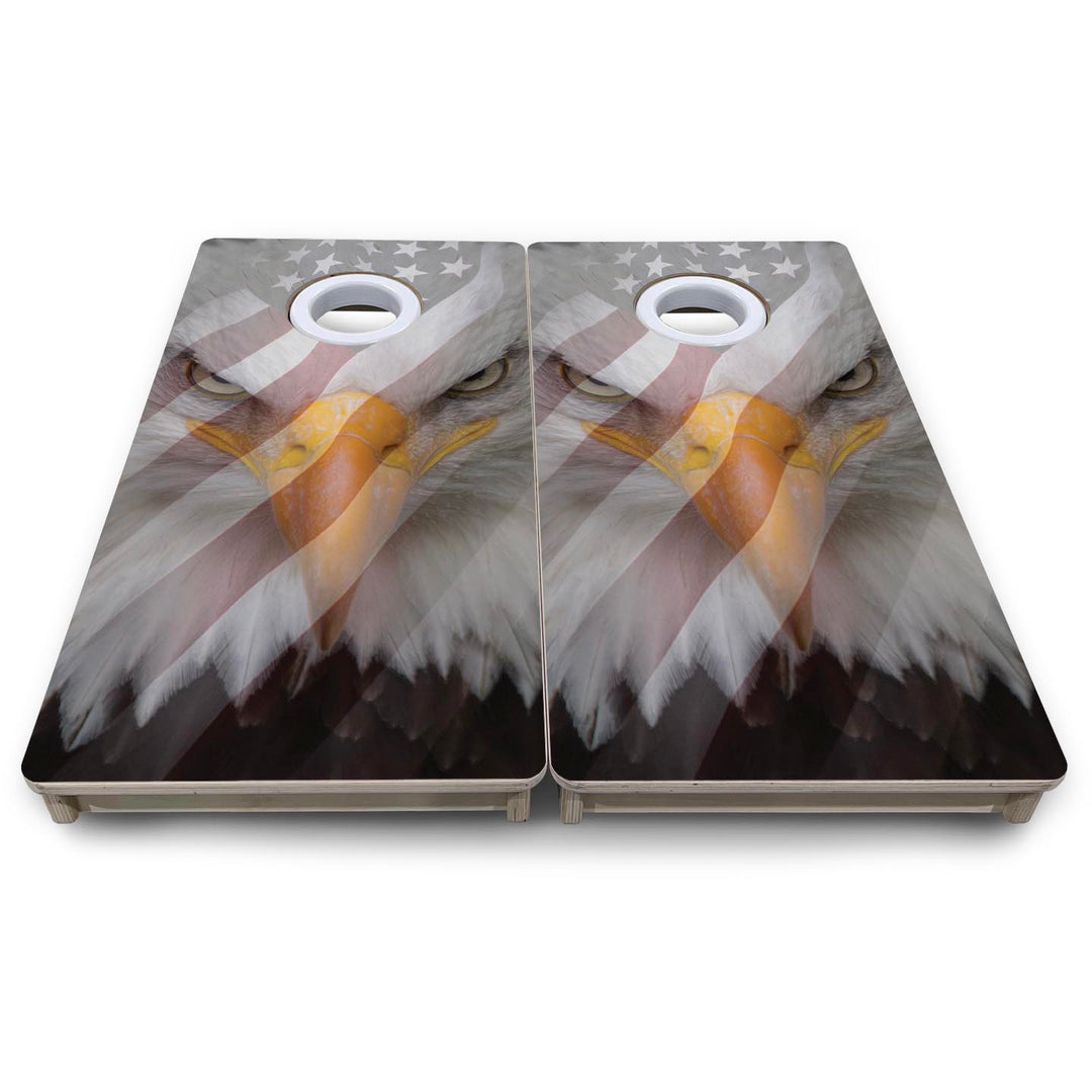 Freedom Eagle - Mini or Vacation Size Cornhole Boards