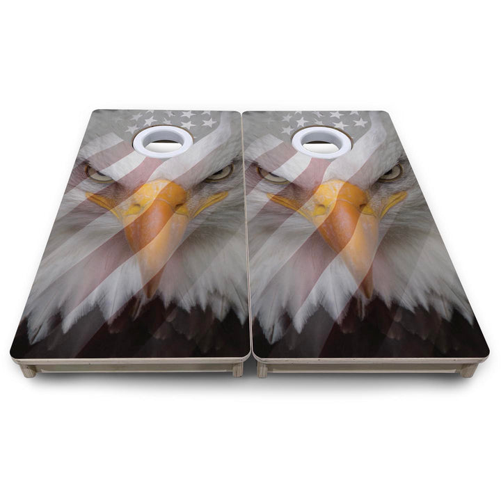 Freedom Eagle - Mini or Vacation Size Cornhole Boards