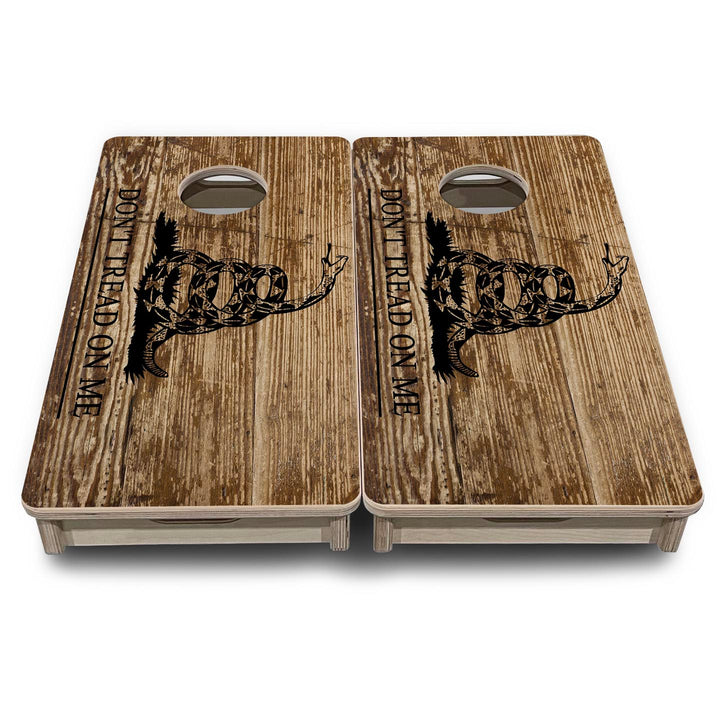 Wood DTOM - Mini or Vacation Size Cornhole Boards