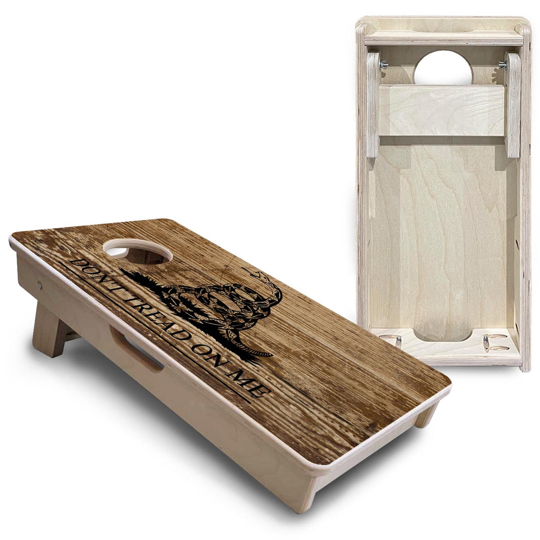 Wood DTOM - Mini or Vacation Size Cornhole Boards
