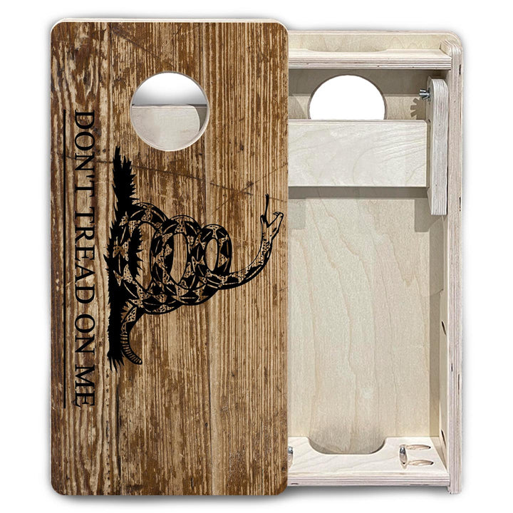 Wood DTOM - Mini or Vacation Size Cornhole Boards