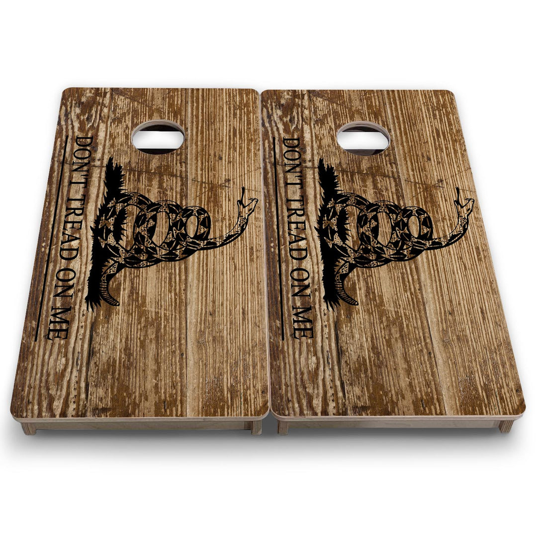 Wood DTOM - Mini or Vacation Size Cornhole Boards