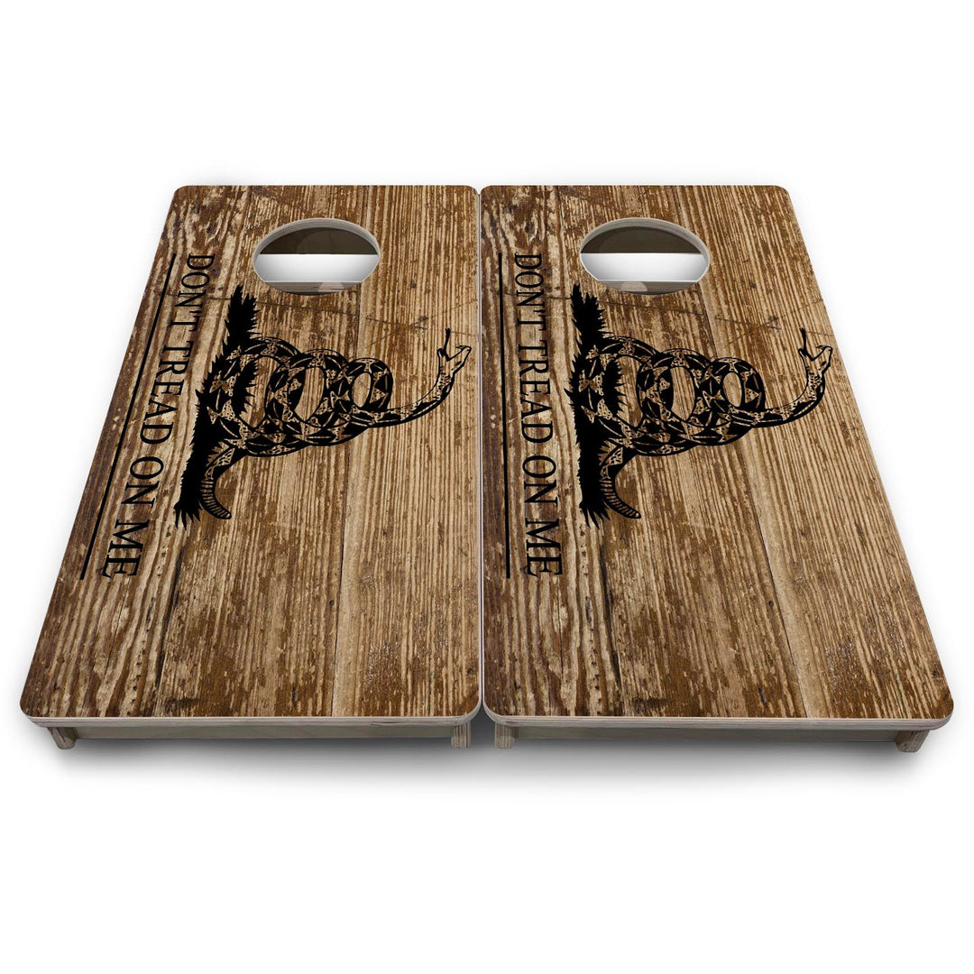 Wood DTOM - Mini or Vacation Size Cornhole Boards