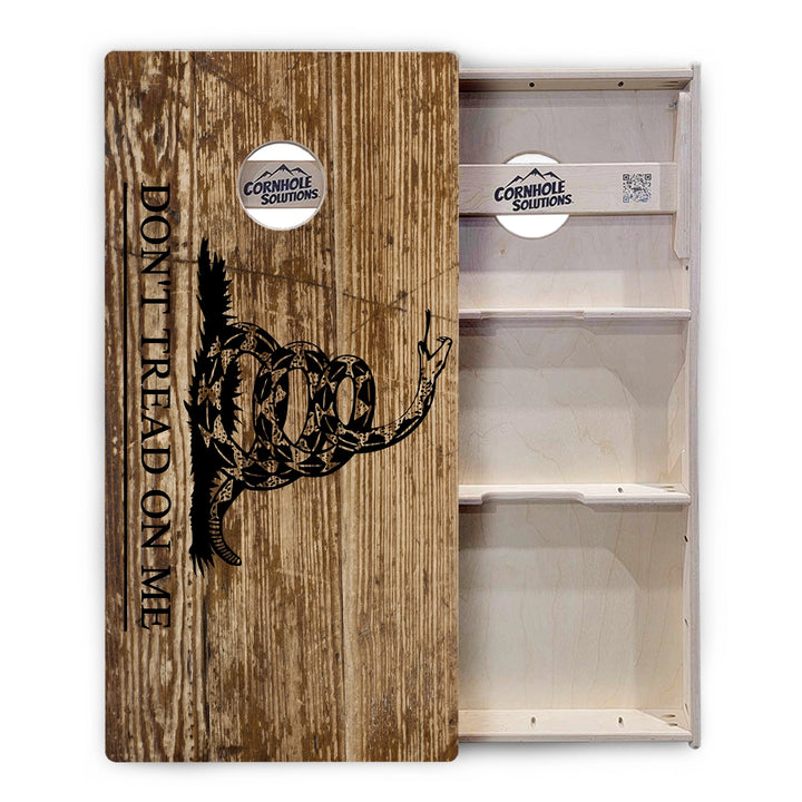 Wood DTOM & Flag Cornhole Boards – Tournament Series