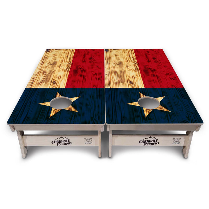 Rustic Texas Collection Cornhole  Boards – Tournament Series