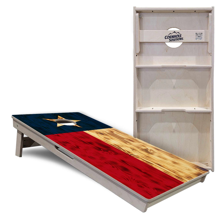 Rustic Texas Collection Cornhole  Boards – Tournament Series