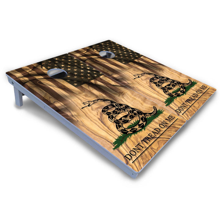 DTOM Flag 3 Cornhole Boards - All Weather Series