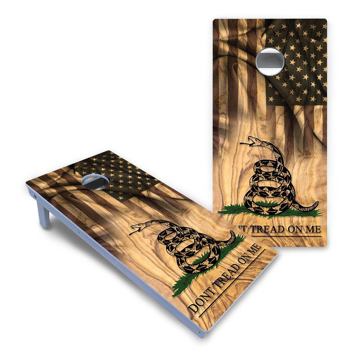 DTOM Flag 3 Cornhole Boards - All Weather Series