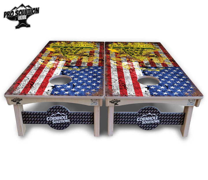 DTOM 1 Cornhole Boards - Pro Solution Elite Series