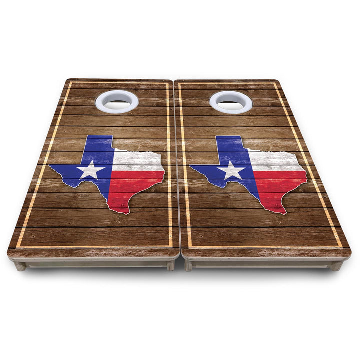 Texas Wood Panel - Mini or Vacation Size Cornhole Boards