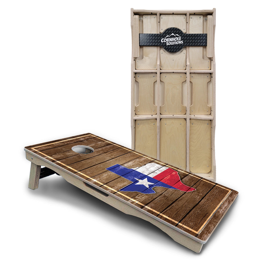 Texas Collection Cornhole Boards – Pro Lite or Pro Elite