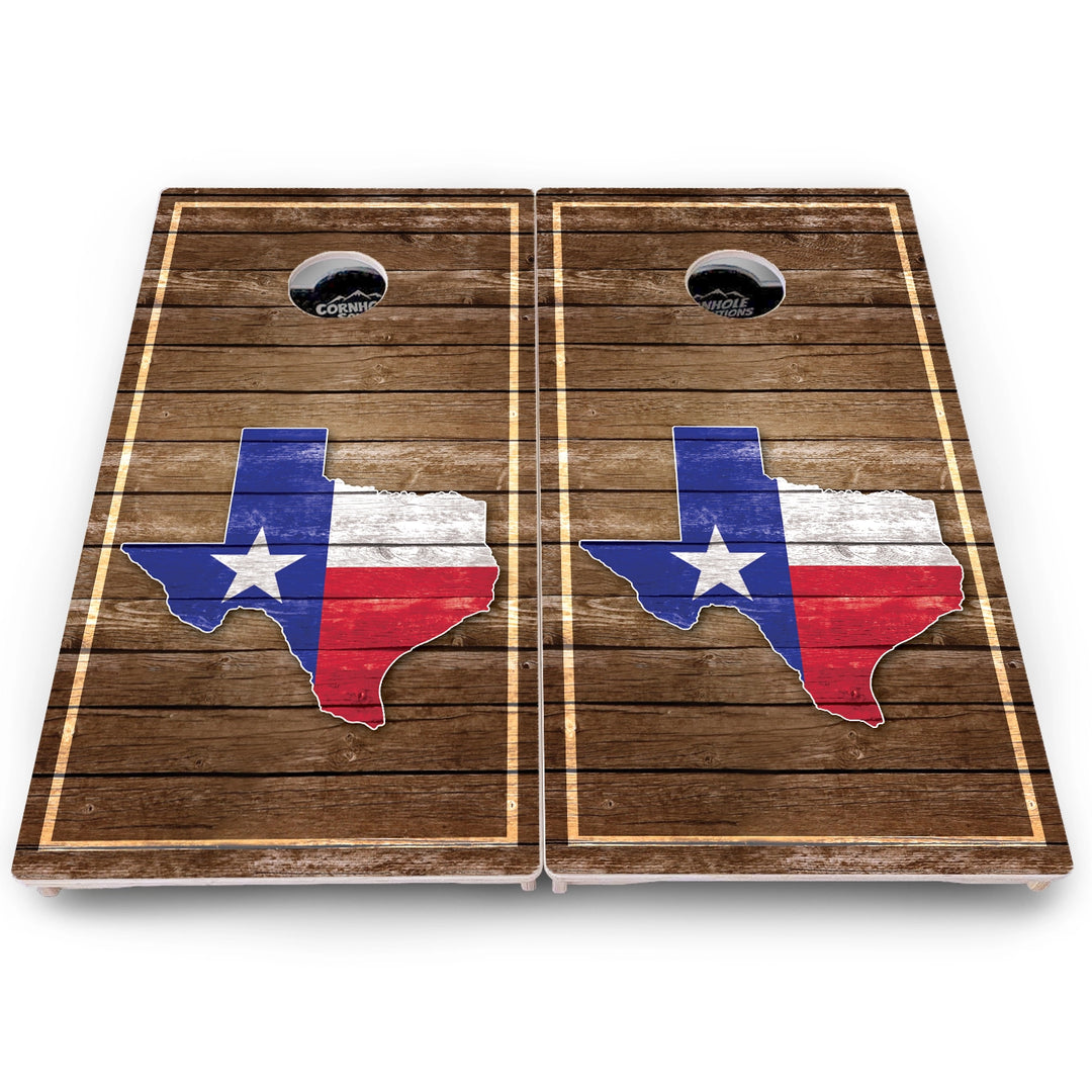 Texas Collection Cornhole Boards – Pro Lite or Pro Elite