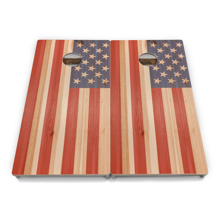 Faded Texas Flag Cornhole Boards – Tournament Series