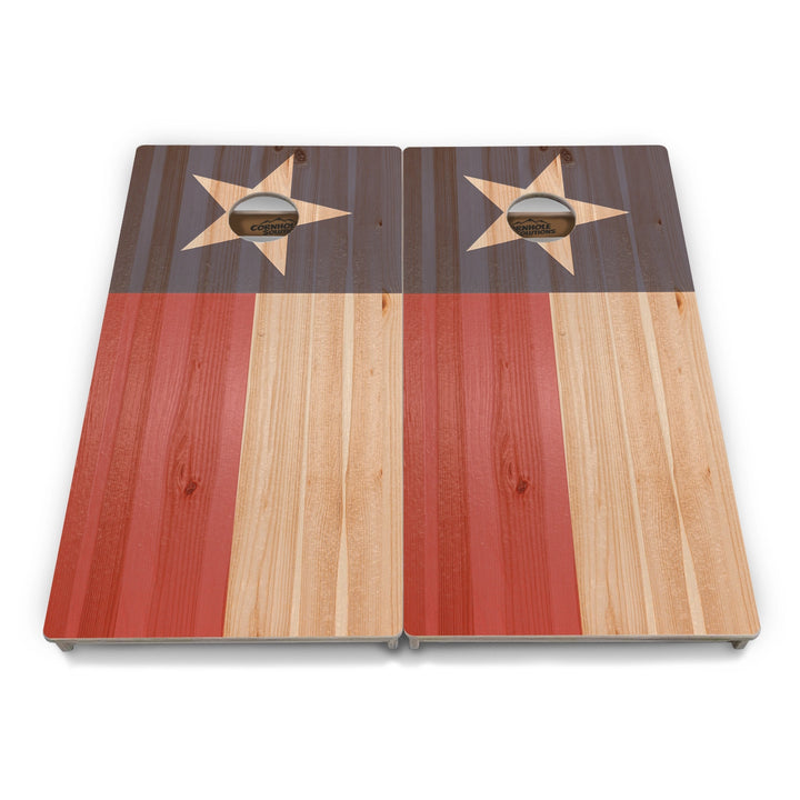 Faded Texas Flag Cornhole Boards – Tournament Series