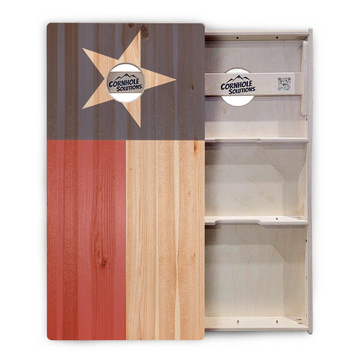 Faded Texas Flag Cornhole Boards – Tournament Series