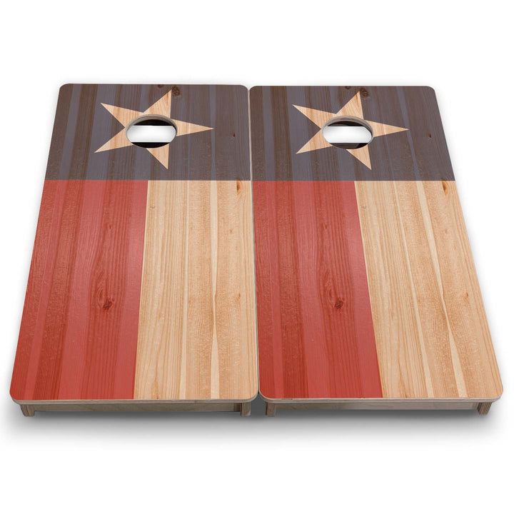 Rustic Texas Flag Vacation Boards – 8 Mini Bags Included