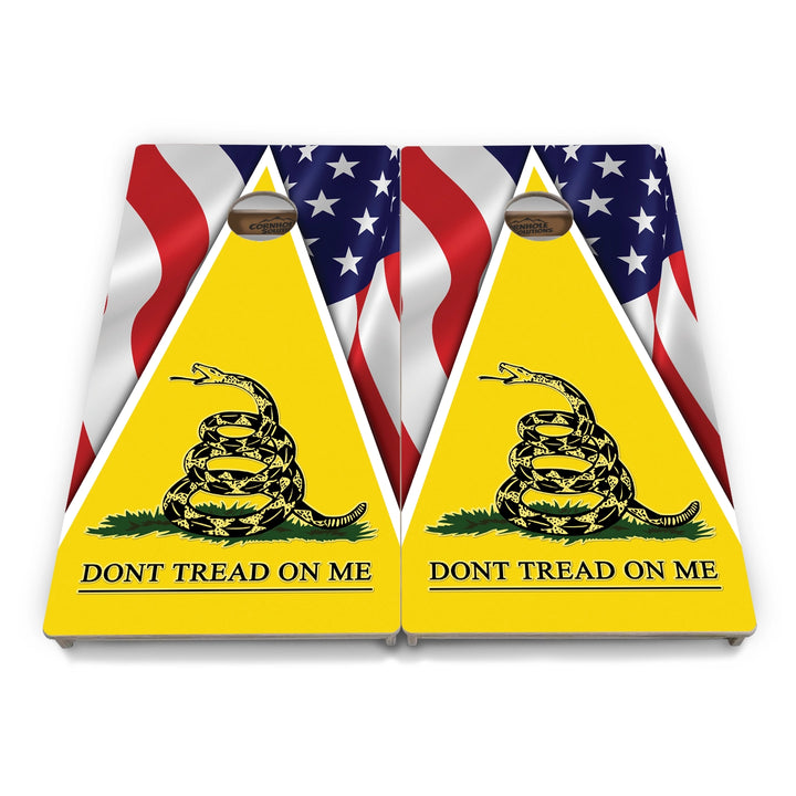 DTOM Triangle Cornhole Boards – Tournament Series
