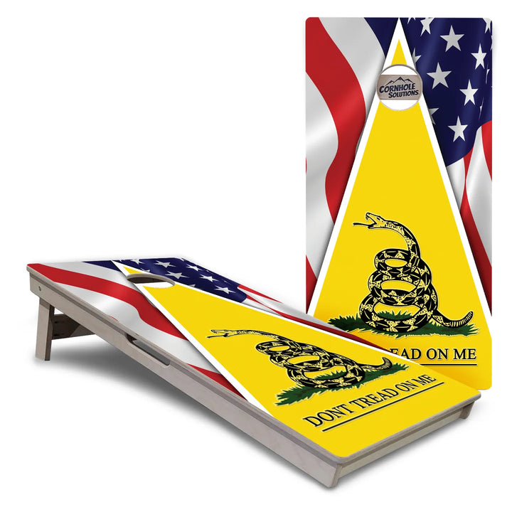 DTOM Triangle Cornhole Boards – Tournament Series