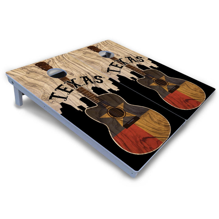 Texas Guitar Cornhole Boards - All Weather Series