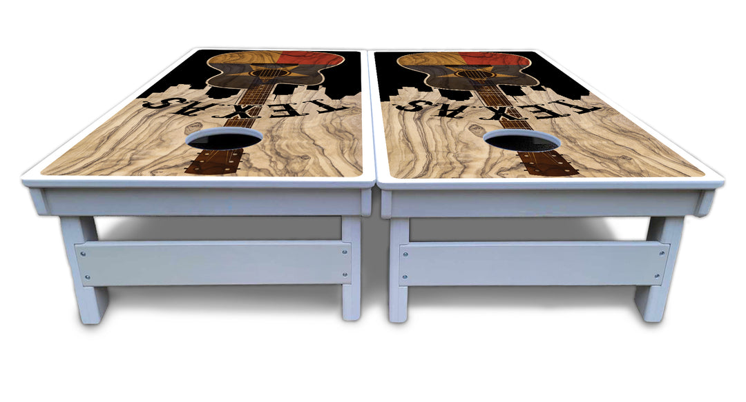 Texas Guitar Cornhole Boards - All Weather Series