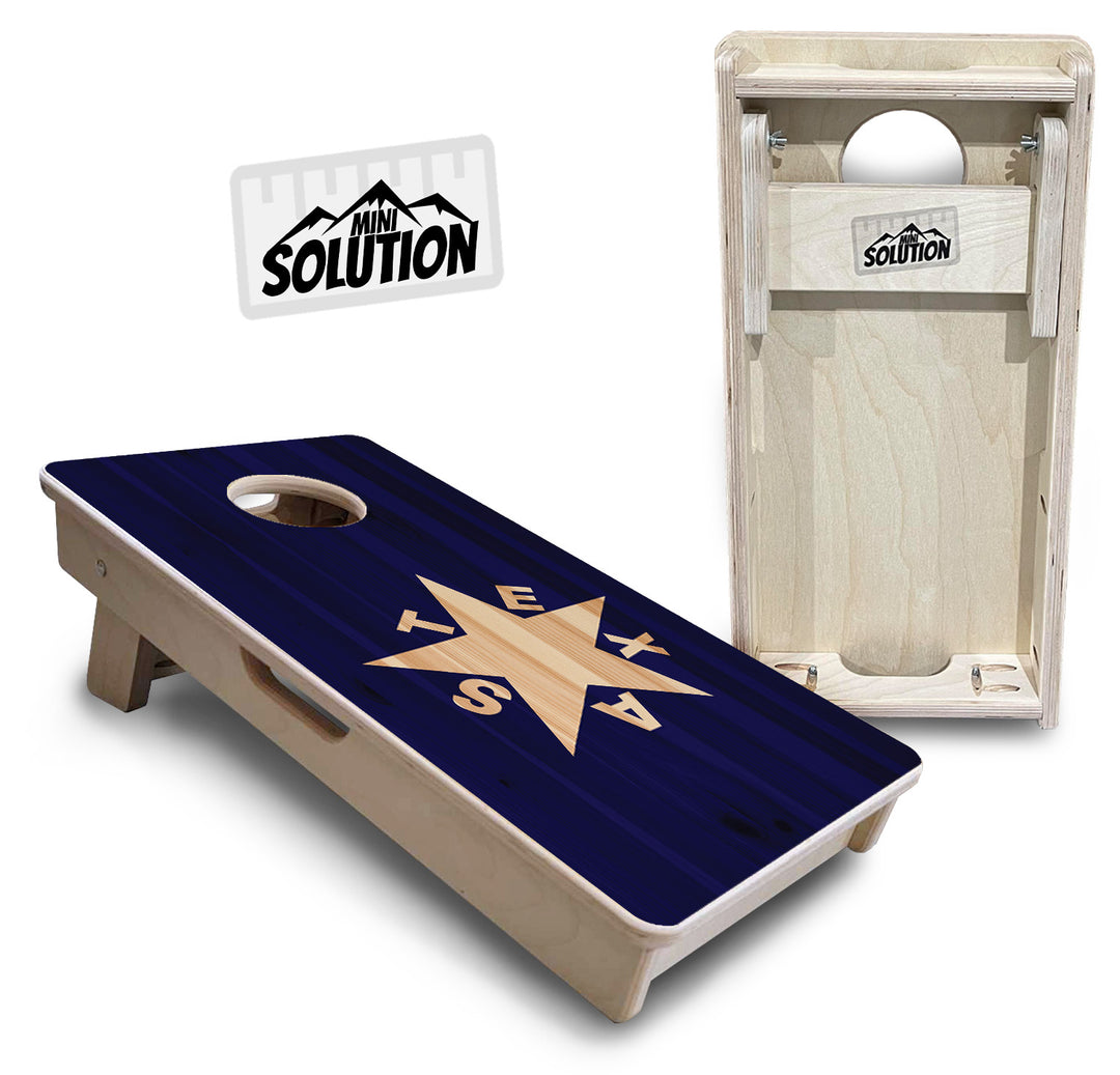 Mini Cornhole Boards - Texas Star