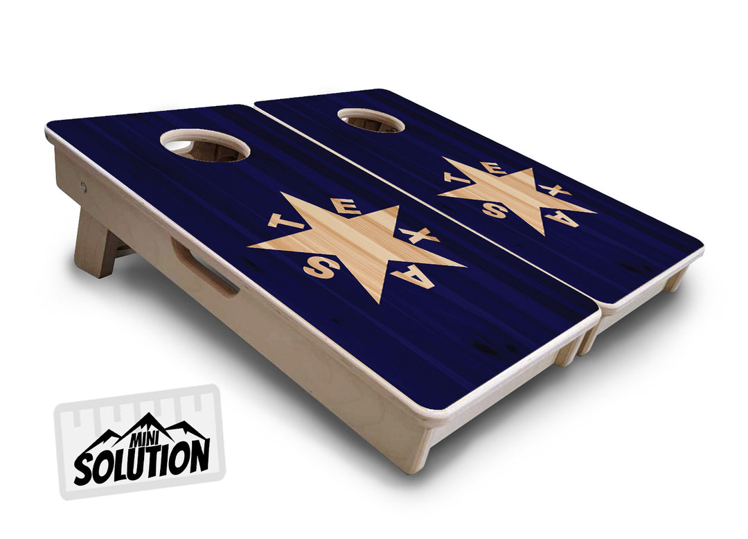 Mini Cornhole Boards - Texas Star