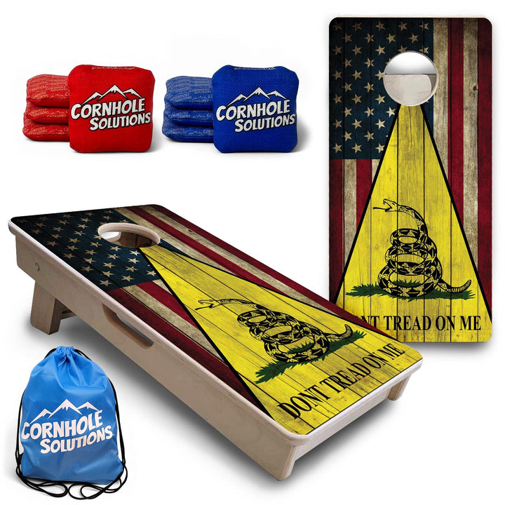 DTOM Rustic Triangle - Mini or Vacation Size Cornhole Boards