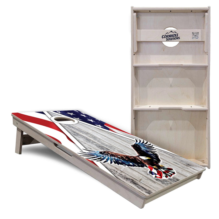 Eagle Flag Cornhole Boards – Tournament Series