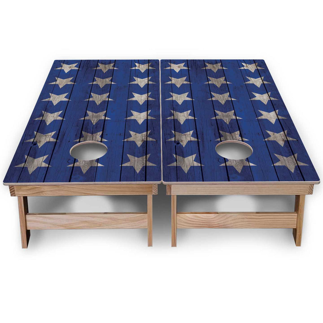 Large Stars & Stripes Cornhole Boards - Backyard Series