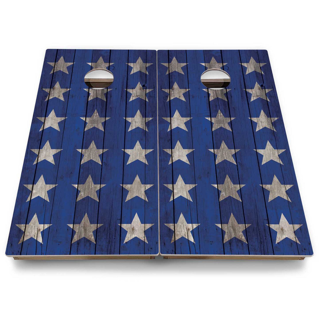 Large Stars & Stripes Cornhole Boards - Backyard Series